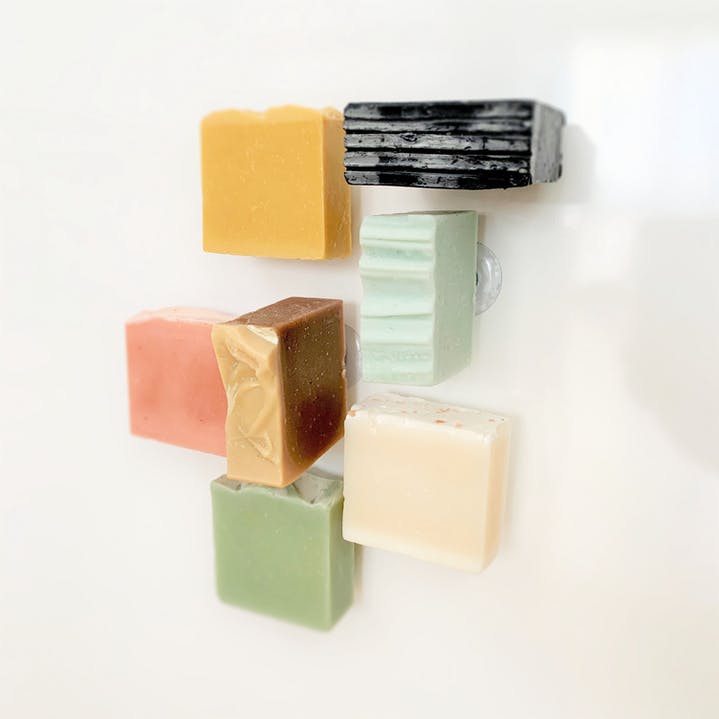 Porte savon avec ventouse