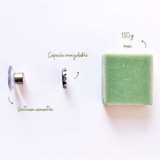 Porte savon avec ventouse