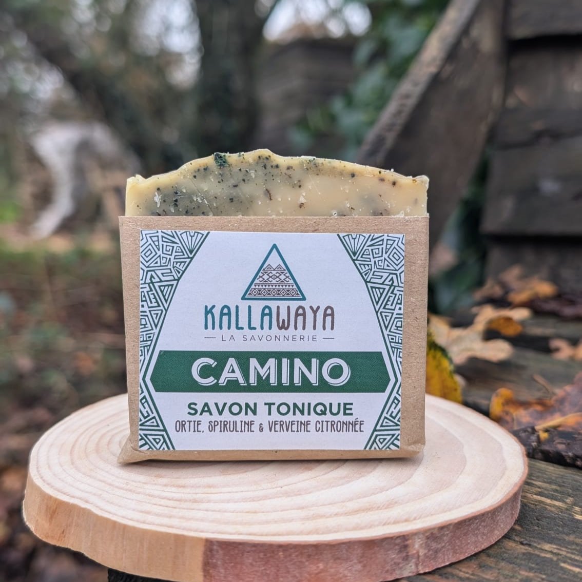 7 - Savon CAMINO ~ Verveine, Ortie et Spiruline