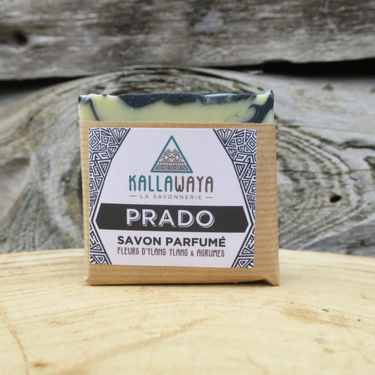 4 - Savon PRADO ~ Ylang Ylang, agrumes et huile d'abricot